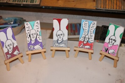 E.J. Gold - I Will Paint a signed & dated Miniature Canvas of YOUR Angel Guide.