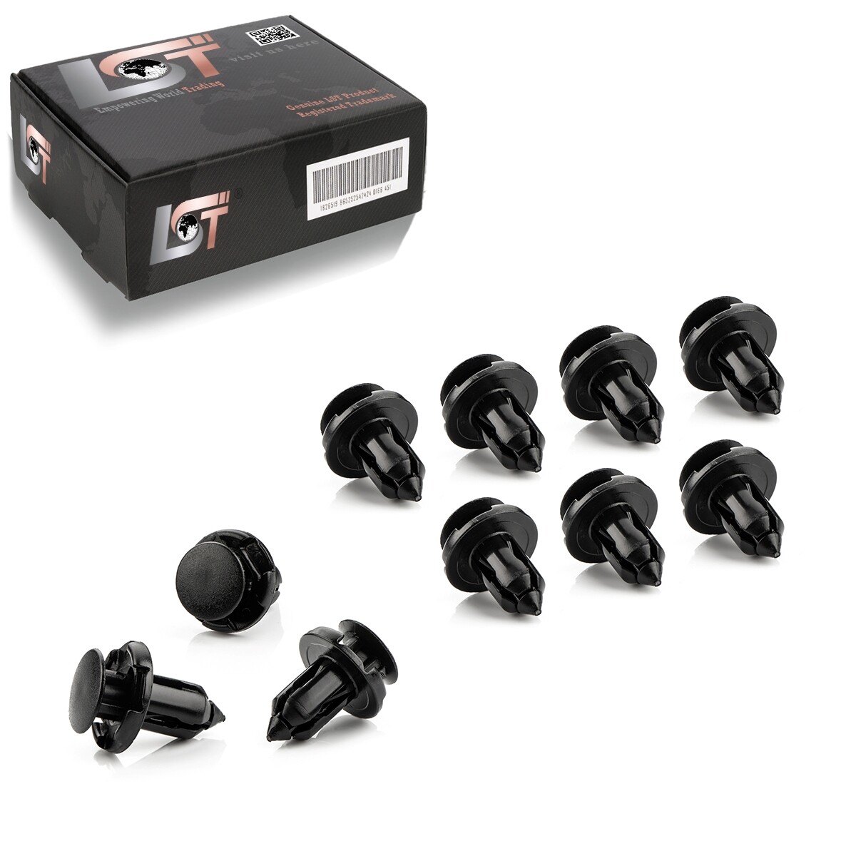10x Bumpers Bumper Expansion Rivet Fastening Clips for SUZUKI SWIFT VITARA