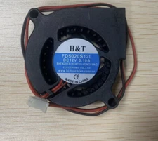 HT FD5020S12L Turbo Blower Cooling Fan DC12V 0.10A 5CM 5020 2Pin #amkp