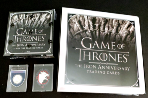 Game of Thrones Iron Anniversary Series 1- Factory Sealed Box-binder-case topper - Picture 1 of 12