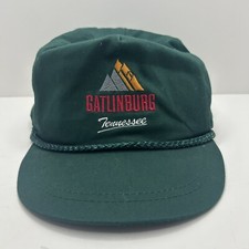 Discover the 10 Best Gatlinburg Attractions for Kids: A Fun-Filled Family Adventure 23 Vintage Gatlinburg Tennessee Roped Green StrapBack Hat Cap