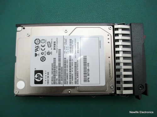 HP DH0146FAQRE 146GB 15,000 RPM 6 Gbps 2.5 in. SAS HDD 512544-002 ST9146852SS - Picture 3 of 4