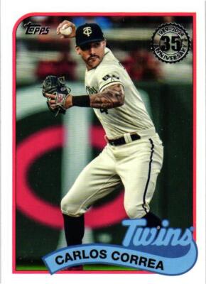 シングルカード Topps - topps carlos correa 1987 relic card Carlos Correa 2024 Topps Series 1 Major League Material Bat