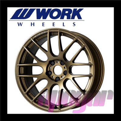 WORK EMOTION M8R WHEEL (1pcs) 19 inch 9.5J 38 5H 114.3 Ashed Titanium ...
