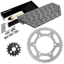 O-Ring Drive Chain & Sprockets Kit for Kawasaki ZZ-R600 ZX600E 1993-2004