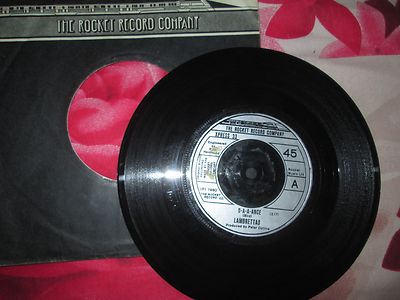 Lambrettas D-a-a-ance The Rocket Record Co XPRESS 33 UK Vinyl  7 inch Single 45 