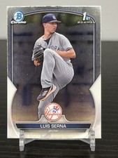 Luis Serna 2023 Bowman Chrome 1st Bowman #BCP-168 Yankees