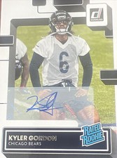 2022 Panini Donruss Kyler Gordon Rookie Auto Rated Rookie Auto Bears