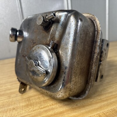 HARLEY-DAVIDSON CHROME VINTAGE OIL TANK PANHEAD SHOVELHEAD FL