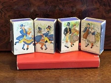 Aina Stenberg Masolle - 4 Boxes of Vintage/Wood Matches ~ Sweden