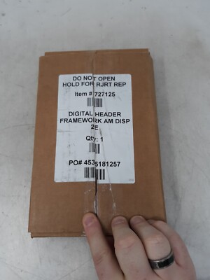 Digital Header Framework CFM Assembly Hardware Black (2A) 726917