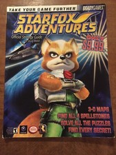 STARFOX ADVENTURES Nintendo Official Strategy Guide Brady Games