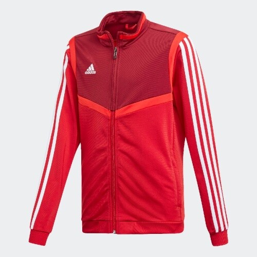 adidas D95942 Tiro 19 Polyesterjacke für Kinder rot