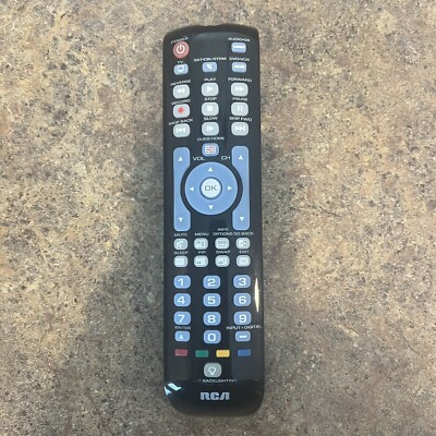RCA RCRN04GZ R25947 Universal Remote Control Black TESTED | eBay