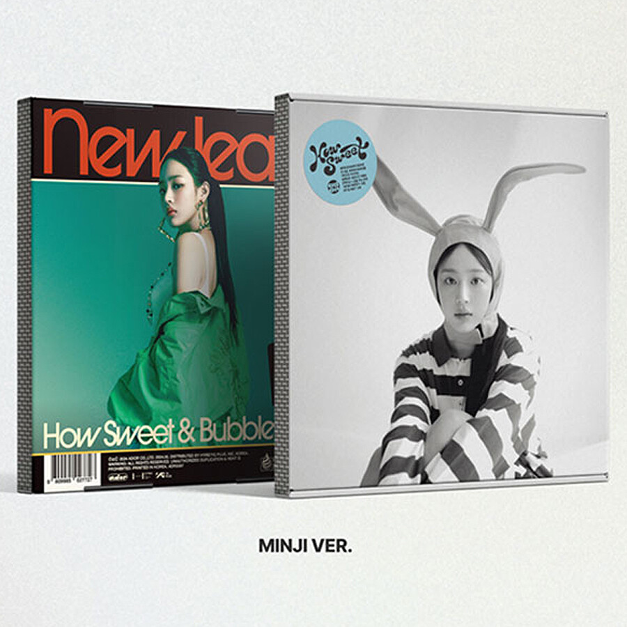 NEWJEANS [HOW SWEET] Double Single Album CD+2P.Book+Poster+etc+