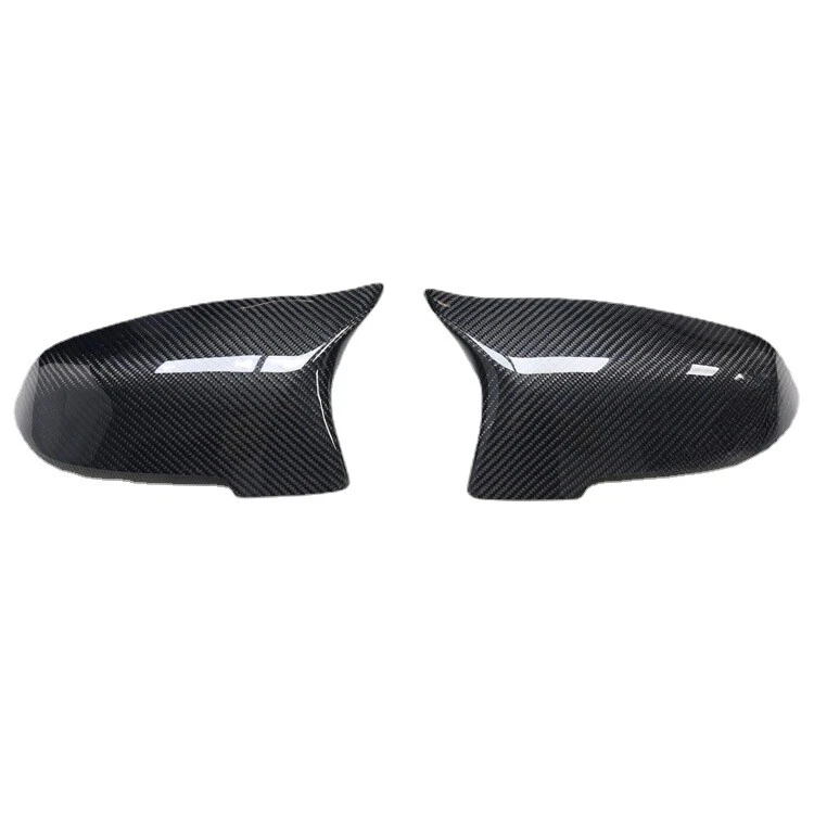 Real Carbon Fiber Rearview Mirror Cover Caps for BMW F10 F06 F12 F13 F01 F02 - Image 4 of 4