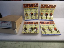Entire Lot Of 12 Luhr Jensen Bear Valley Casting Trolling Salmon Spinners Size 2
