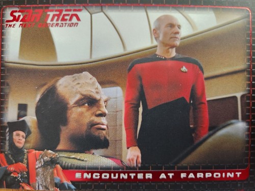 2022 Rittenhouse Star Trek TNG Archives and Inscriptions Encounter at Farpoint - Imagen 18 de 24