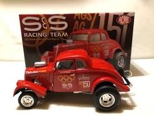 PITTMAN KS 1933 WILLYS S&S RACING COUPE 1/18 DIECAST ACME LTD NHRA #A1800901 dtd