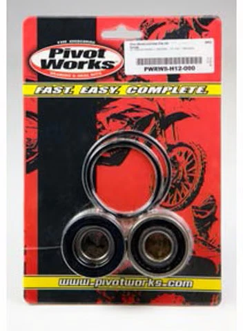 Kit de cojinete de rueda Pivot Works PWRWS-H12-000 kit de cojinete/sello de rueda trasera 840910 Foto 3 de 4
