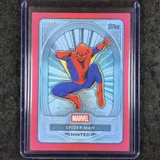 2025 Topps Marvel Mint SPIDER-MAN Platinum Red Foil 4/5 #101