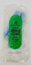 NOS Western Electric Long Spring Cord for Modular Phones Baby Blue H4DU 062322WT
