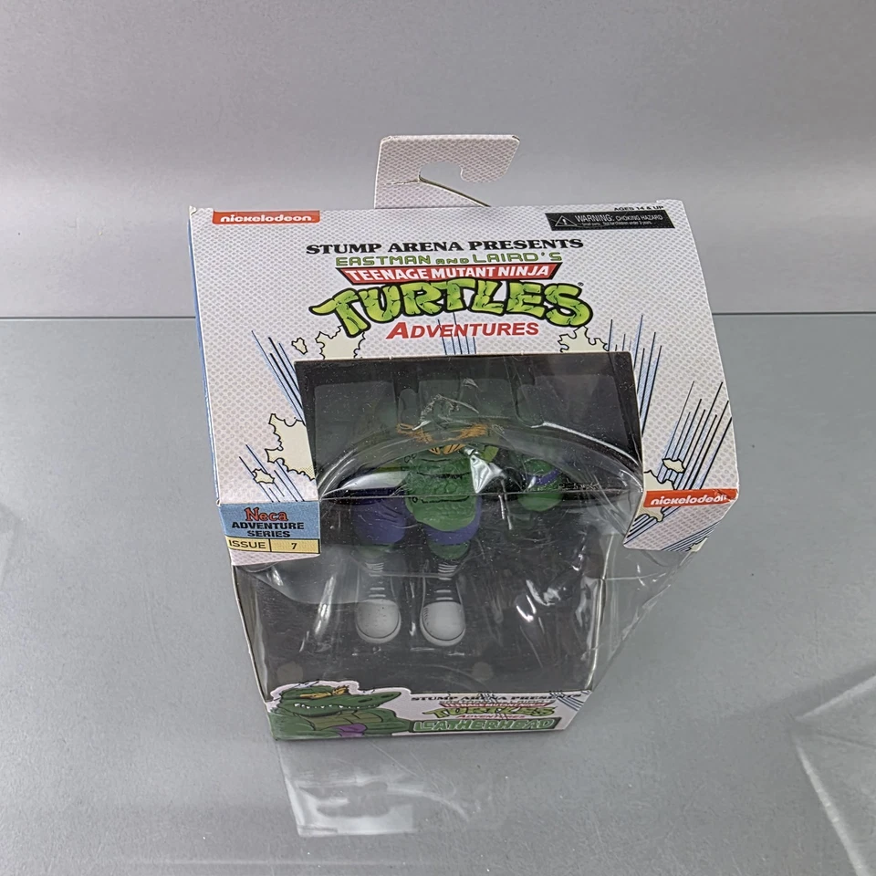 NECA TMNT Stump Arena Leatherhead Action Figure Eastman & Laird Adventure NEW - Image 3 of 4