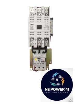 Eaton AN19KN0A5E100  3-Pole NEMA  Motor Starter w/  C440 Elctrnic  O-load  Relay