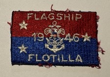 Sea Scout 1946 Flagship Flotilla Patch  Boy Scout