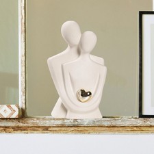 Statue De Couple Enlacé -