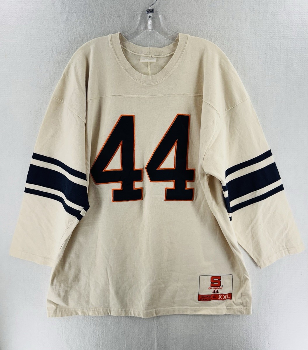 Syracuse University Football Jersey 44 2XL Jim Brown Rare | eBay