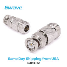N Female to BNC Male Adapter, DC -3GHz