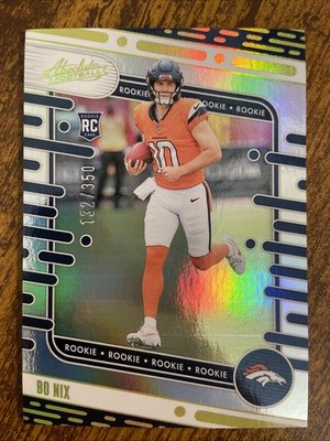 2024 Panini Absolute Bo Nix Spectrum (RC) /350 #112