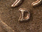 HIGH GRADE MINT ERROR 1955-D LINCOLN WHEAT CENT RPM#9  BU