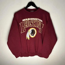 Washington team Redskin sweatshirt, vintage 90s sweatshirt, team logo lot