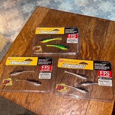 Berkley PowerBait Power Switch (3) Firetiger & Blacknose Shiner 3.5/3” 5/8/3/8