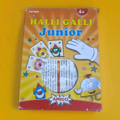 Halli Galli Junior Kartenspiel Ab 4 Jahre Guter Gebrauchter Zustand Spielkarten