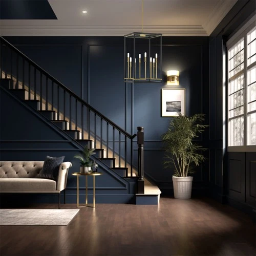 Minka Lavery 2117 Union Estates 8 Light 18"W Multi Light Pendant - Coal / Soft - Picture 7 of 9