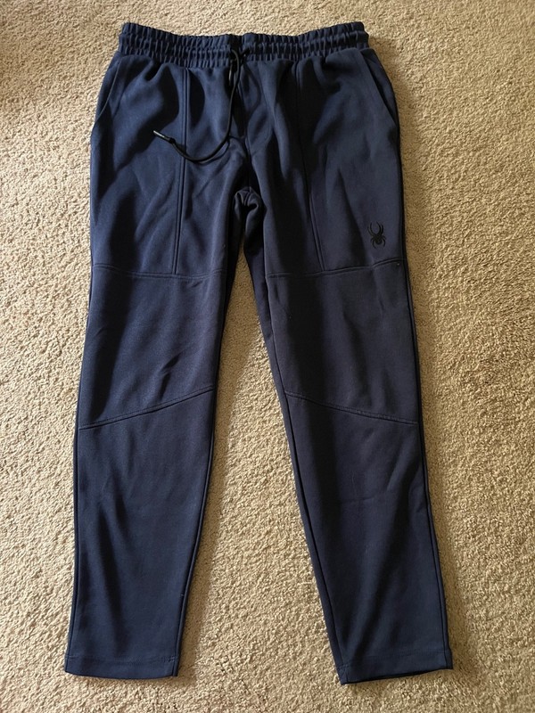 SPYDER ACTIVE Mens Sweatpants ~ Size M Medium ~ Blue