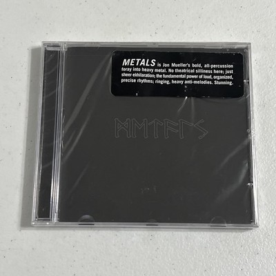Jon Mueller - Metals CD Brand New Sealed Heavy Metal Table Of The Elements