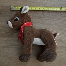 Musical Rudolph The Red Nosed Reindeer w/ Light 10" Plush Stuffed Animal