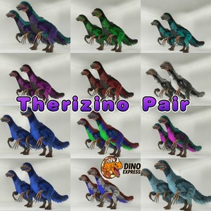 Therizino Pair ARK🦕 Survival Ascended ASA PVE PC/XBOX/PS