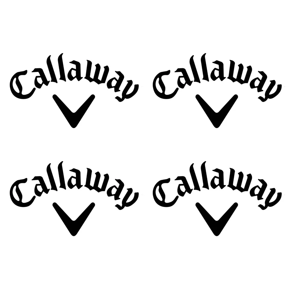 Callaway Golf Sticker Callaway Decal for Car, Window, Golf Cart - Any Size