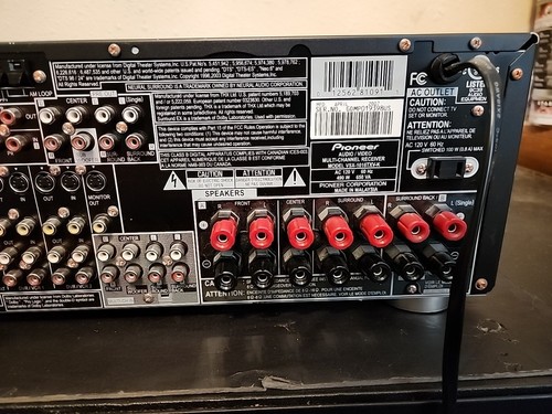 Pioneer VSX-1016TXV 7.1 Channel Surround Sound AV Receiver 1080p HDMI THX - Picture 12 of 12