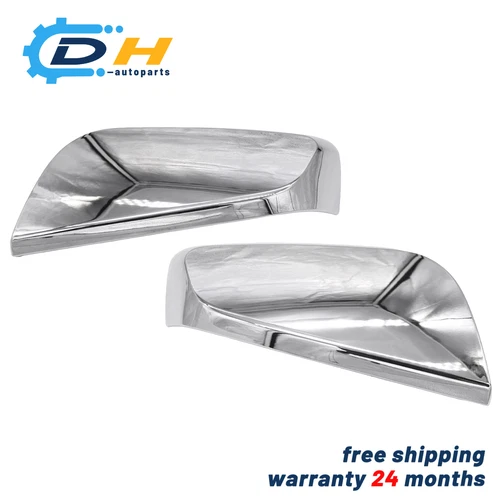 For Chevrolet Impala 2014-19 Mirror Cover Chromed Cap PAIR Passenge+Driver Side