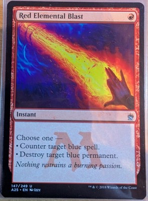 MTG | Red Elemental Blast | NM | EN | A25 147/249 | Masters 25