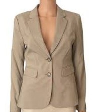The Limited Classic Tan Two Button Blazer 6