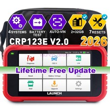 2026 Launch Crp123x Obd2 Scanner Engine Abs Srs Code Reader Car Diagnostic Tool