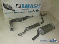 Imasaf Auspuffanlage Komplett für VW Golf I 1 1.8 GTI 82KW 1982-1983