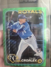Topps 2021 Topp Chrome Tyler Cropley Royals RC Rookie #148 MLB Baseball Card /99. rookie card picture